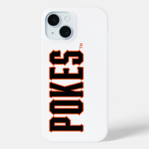 Oklahoma State University  Pokes iPhone 15 Case