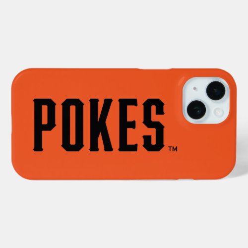 Oklahoma State University  Pokes iPhone 15 Case