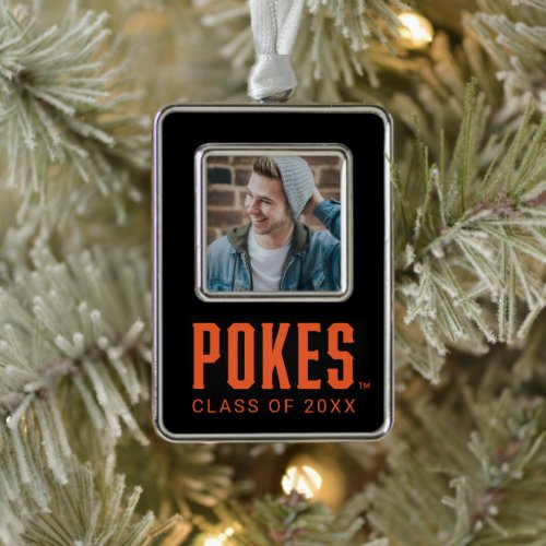 Oklahoma State University  Pokes Christmas Ornament