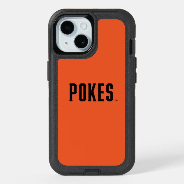 Oklahoma State University | Pokes iPhone 15 Case (Back)