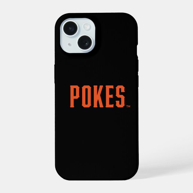 Oklahoma State University | Pokes iPhone 15 Case (Back)