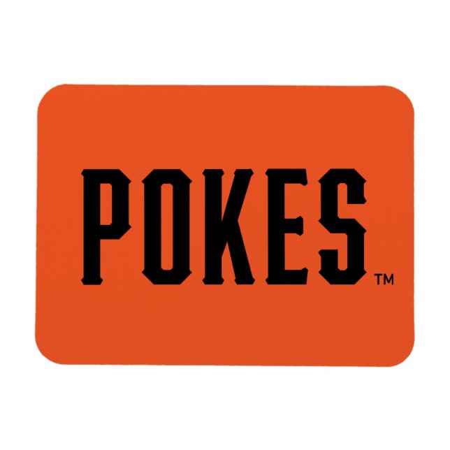 Oklahoma State University | Pokes Magnet (Horizontal)