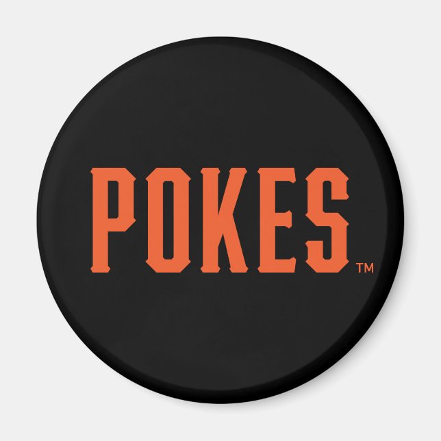 Oklahoma State University | Pokes Magnet (Front)