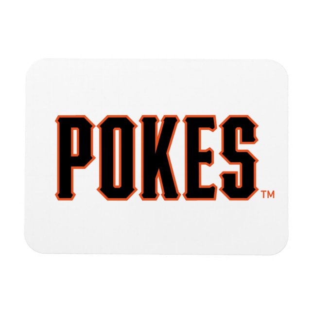 Oklahoma State University | Pokes Magnet (Horizontal)