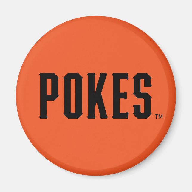 Oklahoma State University | Pokes Magnet (Front)