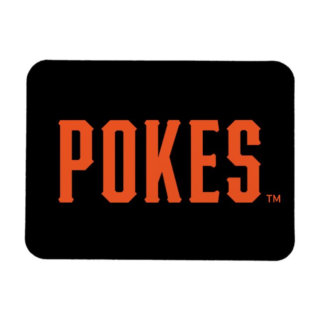 Oklahoma State University | Pokes Magnet (Horizontal)