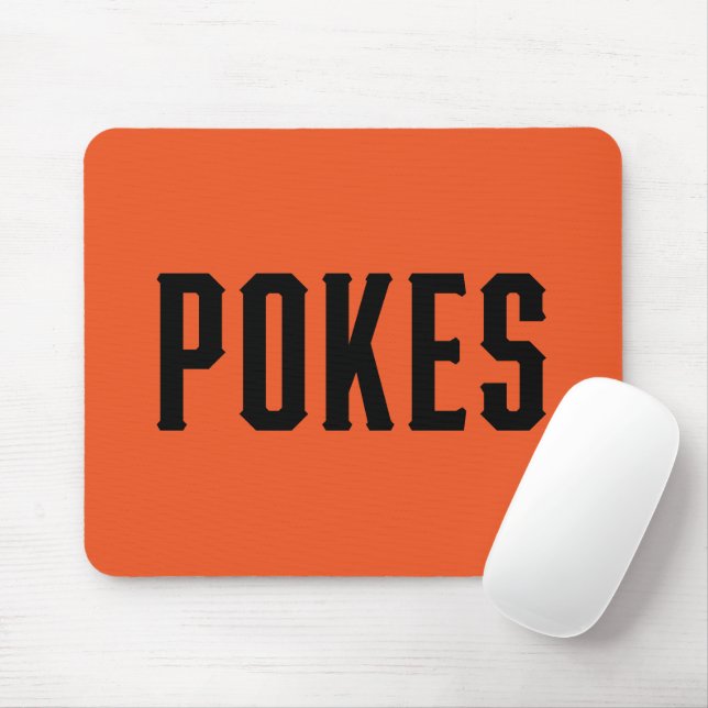 Oklahoma State University | Pokes Mouse Pad (With Mouse)