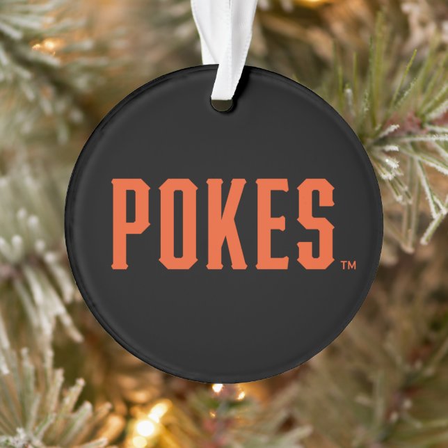 Oklahoma State University | Pokes Ornament (Tree)