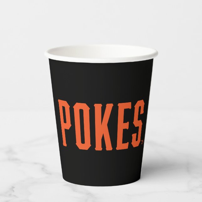 Oklahoma State University | Pokes Paper Cups (Back)