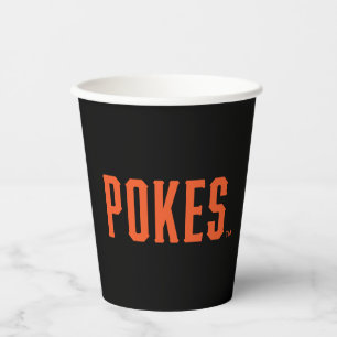 Oklahoma State University   Pokes Paper Cups