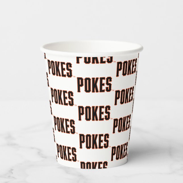 Oklahoma State University | Pokes Paper Cups (Back)