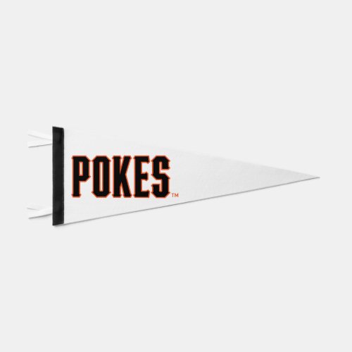 Oklahoma State University  Pokes Pennant Flag