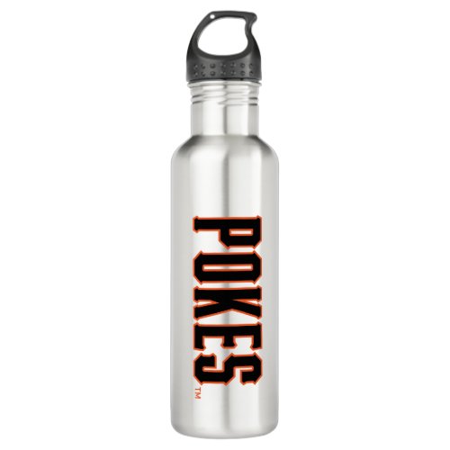 Oklahoma State University  Pokes Stainless Steel Water Bottle