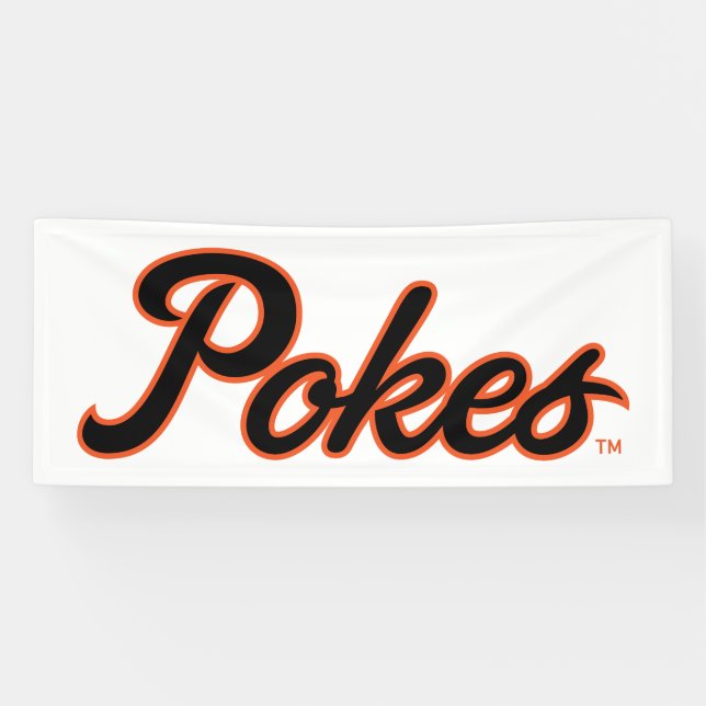 Oklahoma State University | Script Pokes Banner (Horizontal)