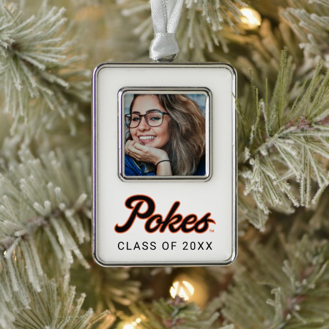 Oklahoma State University | Script Pokes Christmas Ornament (Tree)