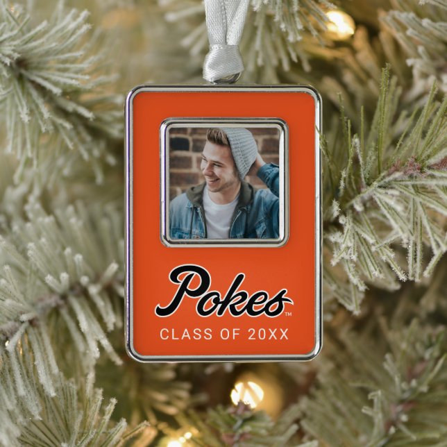 Oklahoma State University | Script Pokes Christmas Ornament (Tree)