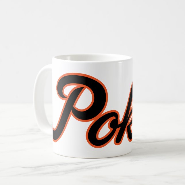 Oklahoma State University | Script Pokes Coffee Mug (Front Left)