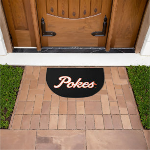Oklahoma State University Script Pokes Doormat