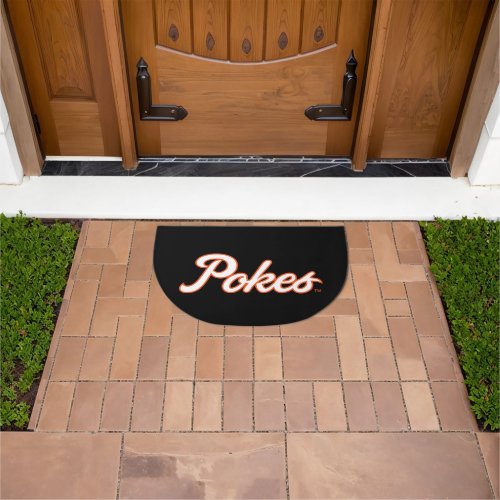 Oklahoma State University  Script Pokes Doormat