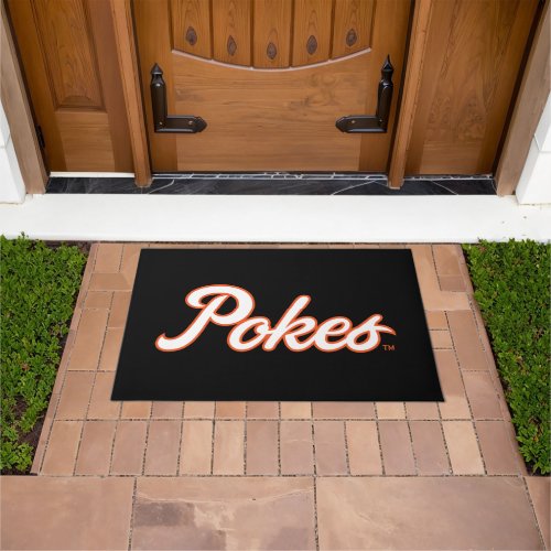 Oklahoma State University  Script Pokes Doormat