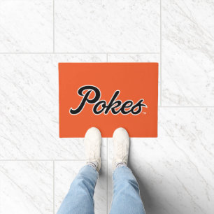 Oklahoma State University Script Pokes Doormat