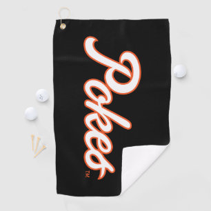 Oklahoma State University   Script Pokes Golf Towel