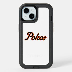 Oklahoma State University Script Pokes iPhone 15 Case