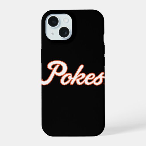 Oklahoma State University  Script Pokes iPhone 15 Case