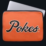 Oklahoma State University | Script Pokes Laptop Sleeve<br><div class="desc">Check out these officially licensed Oklahoma State University products! Show your OSU pride by getting your Wildcats gear here. These products will allow you to take your Oklahoma State University spirit with you wherever you go!</div>