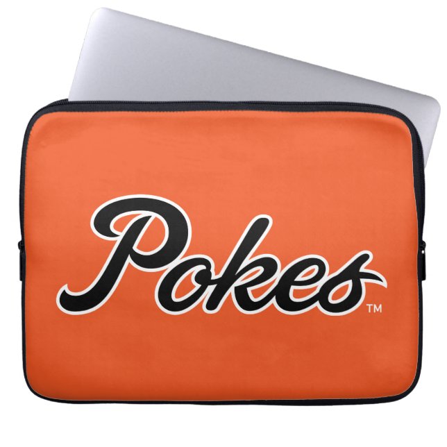Oklahoma State University | Script Pokes Laptop Sleeve (Front)