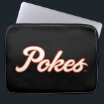Oklahoma State University | Script Pokes Laptop Sleeve<br><div class="desc">Check out these officially licensed Oklahoma State University products! Show your OSU pride by getting your Wildcats gear here. These products will allow you to take your Oklahoma State University spirit with you wherever you go!</div>