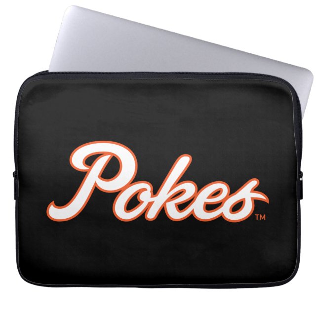 Oklahoma State University | Script Pokes Laptop Sleeve (Front)