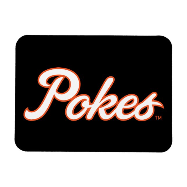 Oklahoma State University | Script Pokes Magnet (Horizontal)
