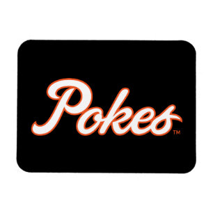 Oklahoma State University   Script Pokes Magnet