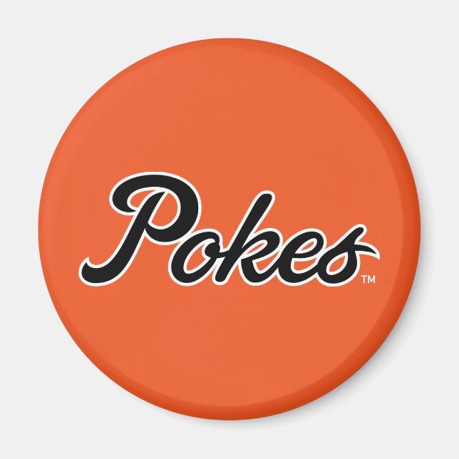 Oklahoma State University | Script Pokes Magnet (Front)