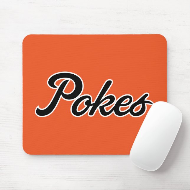 Oklahoma State University | Script Pokes Mouse Pad (With Mouse)