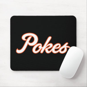 Oklahoma State University   Script Pokes Mouse Pad