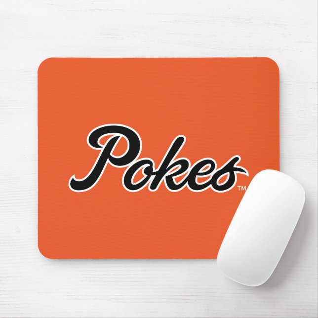 Oklahoma State University | Script Pokes Mouse Pad (With Mouse)