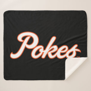 Oklahoma State University   Script Pokes Sherpa Blanket