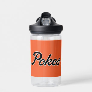 Oklahoma State University Script Pokes Water Bottle