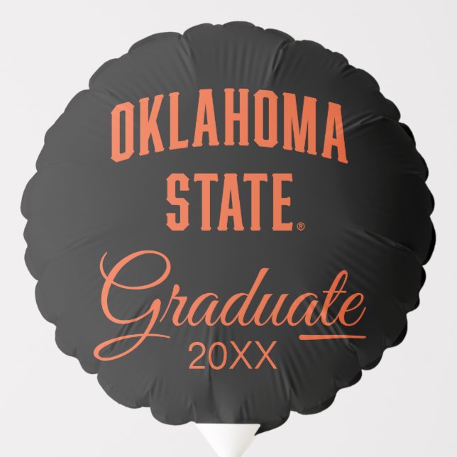 Oklahoma State | Wordmark Balloon (Front)