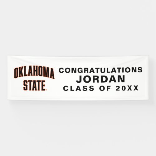 Oklahoma State  Wordmark Banner