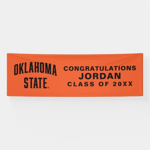 Oklahoma State  Wordmark Banner