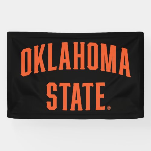 Oklahoma State  Wordmark Banner