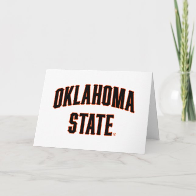 Oklahoma State | Wordmark Card (Front)