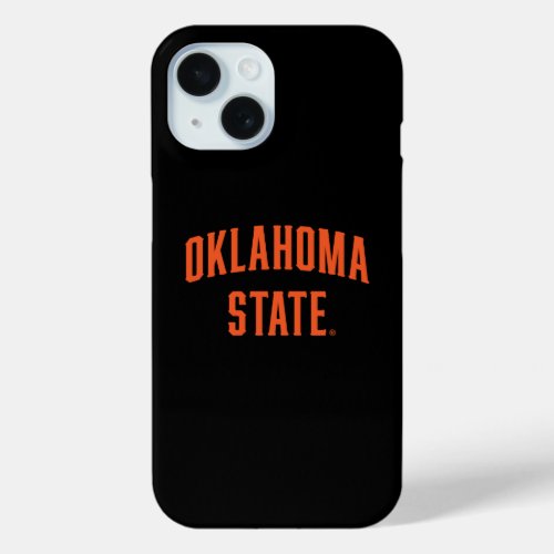 Oklahoma State  Wordmark iPhone 15 Case