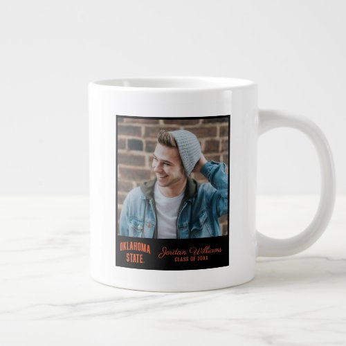 Oklahoma State  Wordmark Giant Coffee Mug