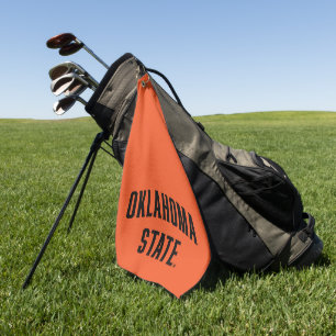Oklahoma State Wordmark Golf Towel
