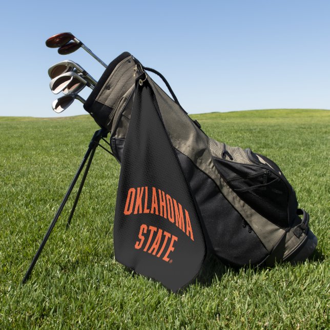 Oklahoma State | Wordmark Golf Towel (Green)
