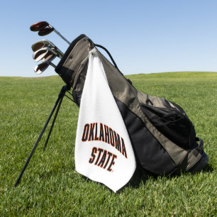 Oklahoma State Wordmark Golf Towel